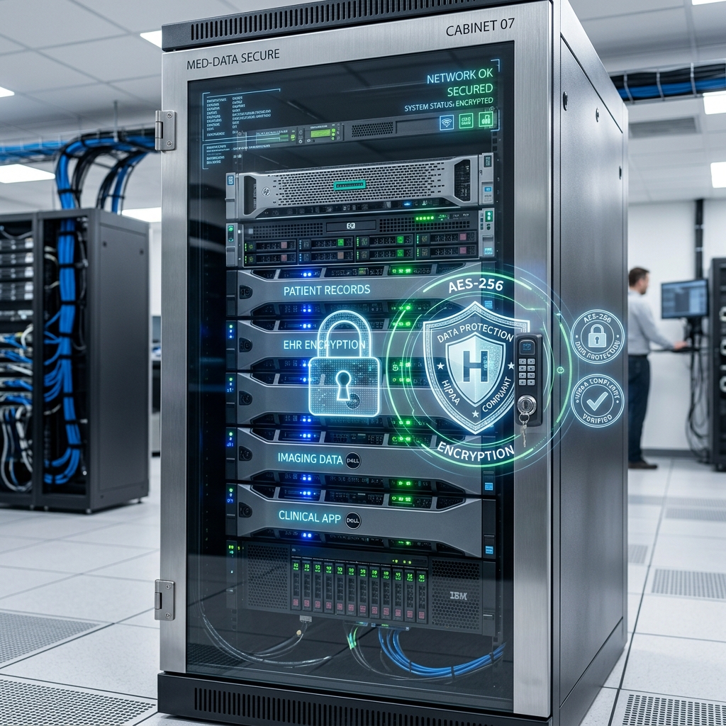 Secure TechniWorx medical servers and dental IT infrastructure